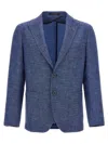 Tagliatore Single-breasted Blazer In Multi