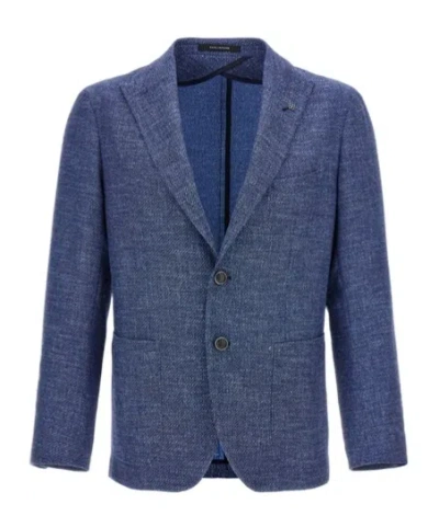 TAGLIATORE TAGLIATORE MONTECARLO SINGLE-BREASTED BLAZER