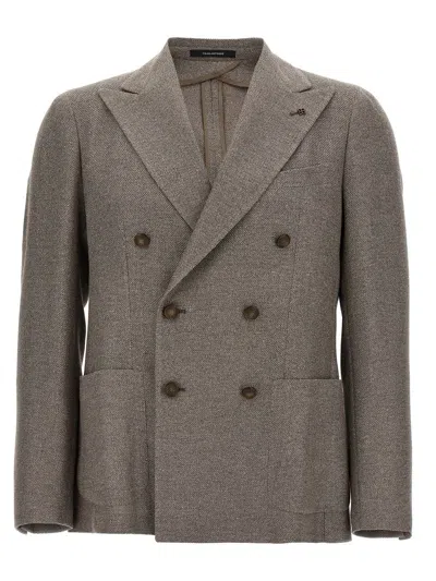Tagliatore 'montecarlo' Blazer In Brown