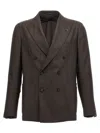 Tagliatore Brown Montecarlo Blazer In Brown