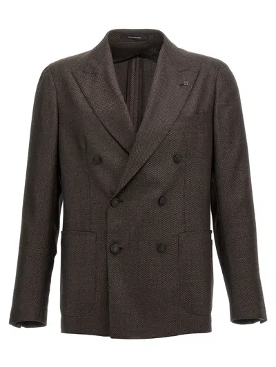 Tagliatore Montecarlo Blazer In Brown