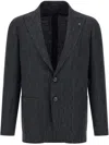 Tagliatore Montecarlo Blazer In Grey