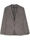Tagliatore Montecarlo Blazer In Grey