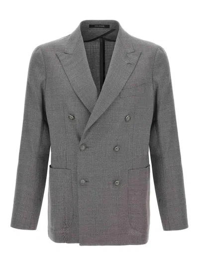 Tagliatore Montecarlo Blazer In Grey