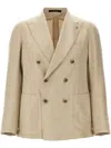 Tagliatore Montecarlo Blazer In Neutrals