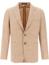 Tagliatore Blazer 'montecarlo' Button Cuffs In Neutrals