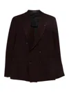 Tagliatore Double-breasted Blazer In Multi