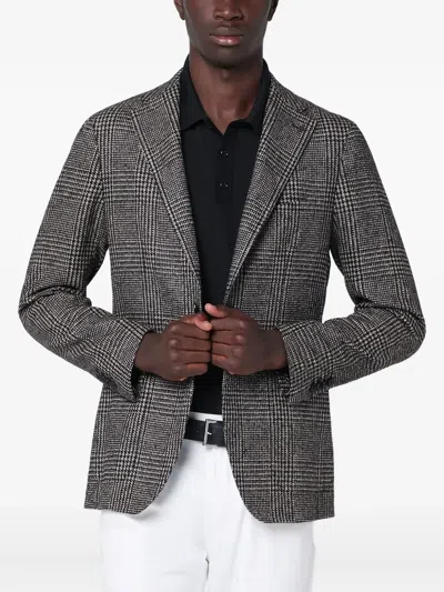 TAGLIATORE MONTECARLO CHECKED JACKET