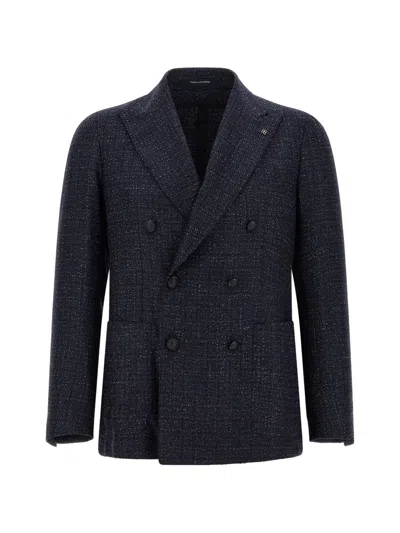 Tagliatore Montecarlo Double-breasted Blazer In Multi