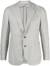 Tagliatore Notched-lapels Single-breasted Blazer