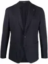 Tagliatore Montecarlo Tailored Black Jacket