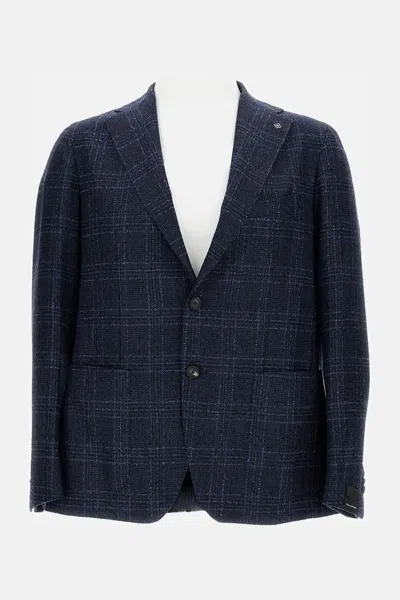 Tagliatore Montecarlo Jacket In Blue