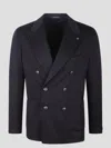 Tagliatore Men's Man Single Breast Jacket In Blue