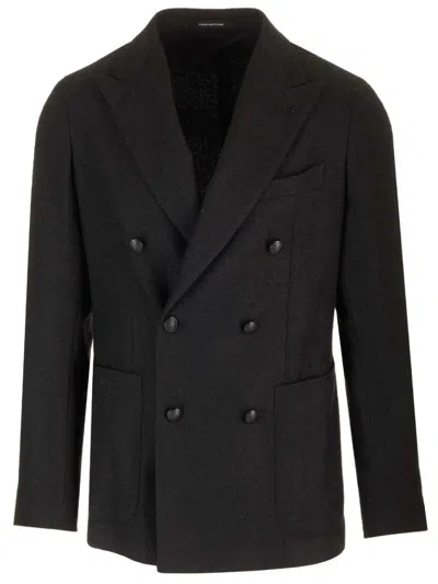 TAGLIATORE MONTECARLO JACKETS BLACK
