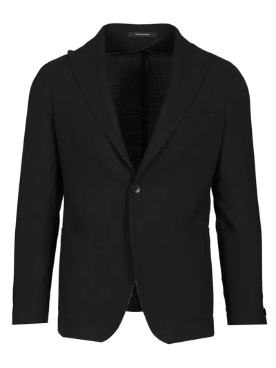 Tagliatore Montecarlo Lancia Operata Nero Lana Jackets Black