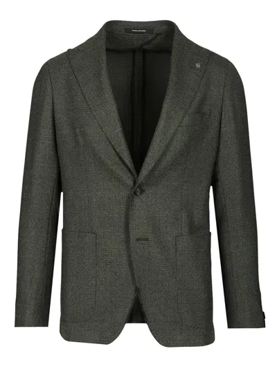 Tagliatore Montecarlo Lancia Operata Verde Lana 110s Jackets Green