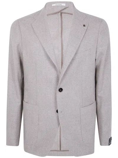 Tagliatore Montecarlo Men's Tailored Jacket In Gray