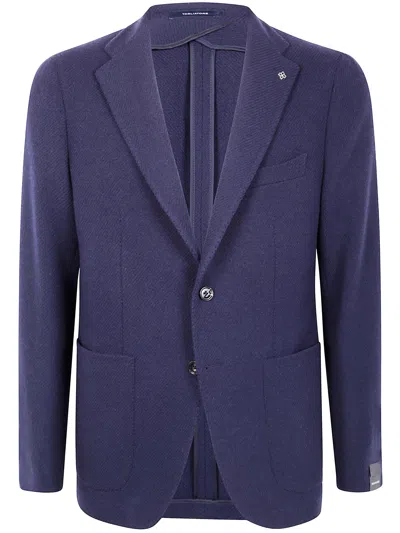 Tagliatore "montecarlo" Men`s Jacket In Blue