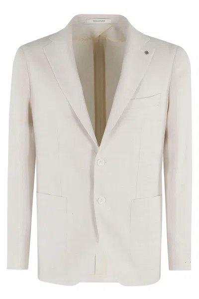 TAGLIATORE MONTECARLO SINGLE BREASTED BLAZER