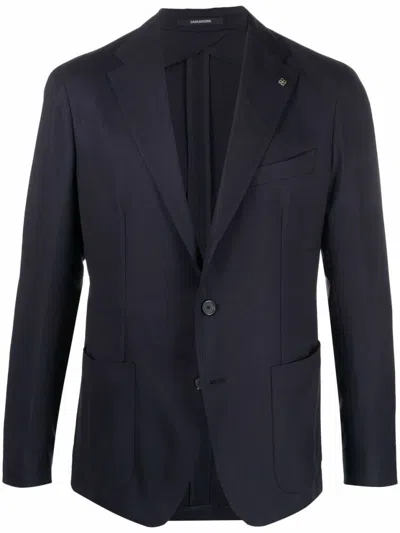 Tagliatore Montecarlo Tailored Black Jacket