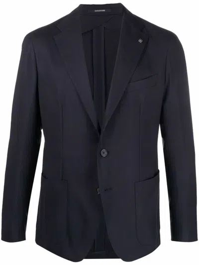 TAGLIATORE MONTECARLO TAILORED BLACK JACKET