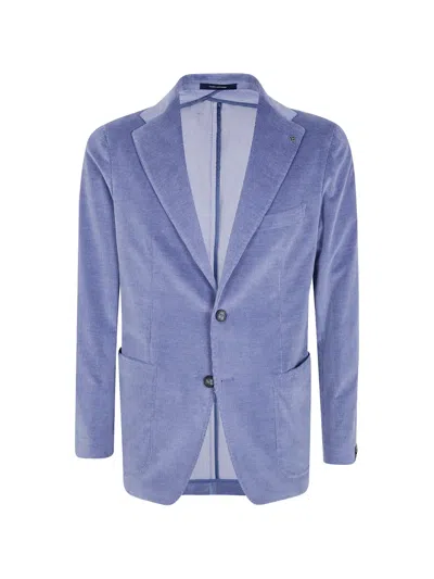 Tagliatore Montecarlo Wool Blazer In Multi