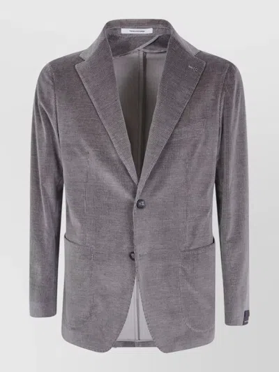 Tagliatore Montecarlo Wool Single Breasted Suit Jacket In Multi