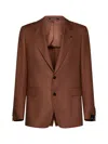 Tagliatore Linen Single-breasted Blazer