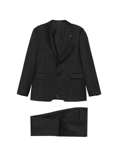 Tagliatore Two-piece Tailored Suit In Black