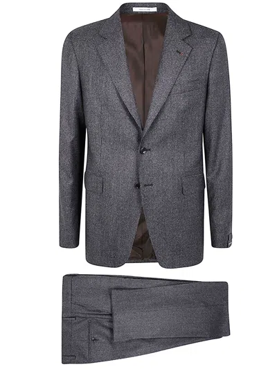 Tagliatore "napoli" Men`s Suit In Gray