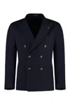 Tagliatore 'montecarlo' Blue Double-breasted Jacket