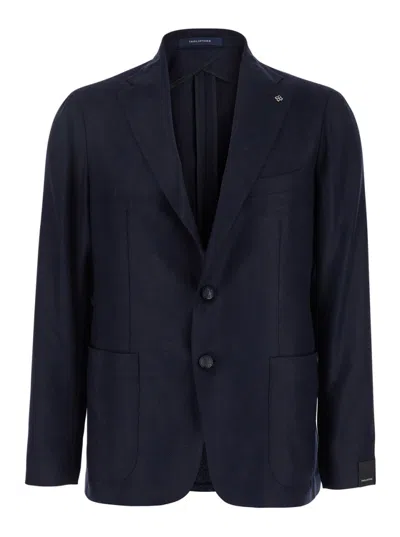 TAGLIATORE NAVY BLUE SINGLE BREASTED BLAZER