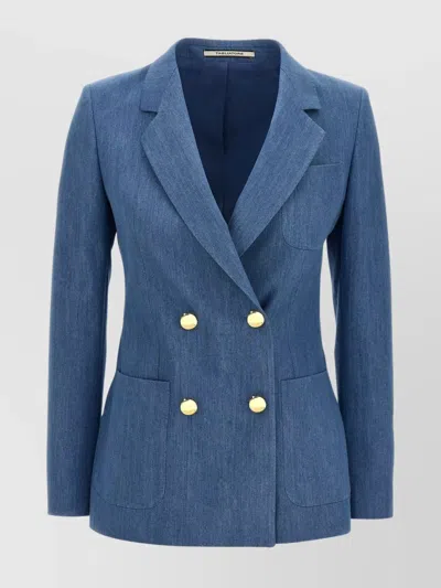 TAGLIATORE 'NAYADE' BLAZER DOUBLE-BREASTED GOLD BUTTONS