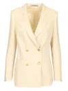 Tagliatore Nayade Double-breasted Blazer In White
