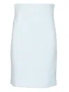 Tagliatore Nell Midi Skirt In Light Blue