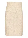 Tagliatore Nell Midi Skirt In Neutral