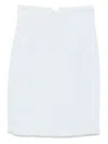 Tagliatore Nell Mini Skirt In Blue