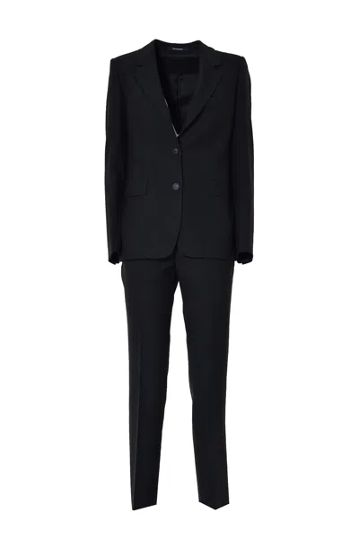 Tagliatore Dresses In Black