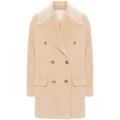 Tagliatore Neutral Coats In Multicolor