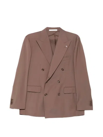 Tagliatore `new York` Suit In Brown