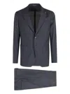 Tagliatore Notched Lapel Two-piece Suit In Blue