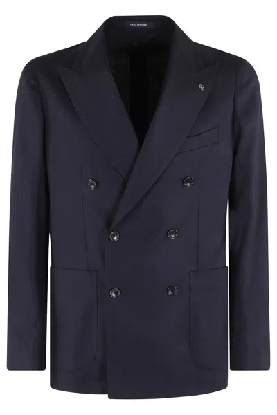TAGLIATORE OPSAK WOOL DOUBLE BREASTED JACKET