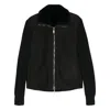 Tagliatore Long-sleeved Casual Jacket In Black
