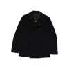Tagliatore Double-breasted Wool Coat In Blue