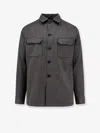 Tagliatore Overshirt Wool Jacket In Black