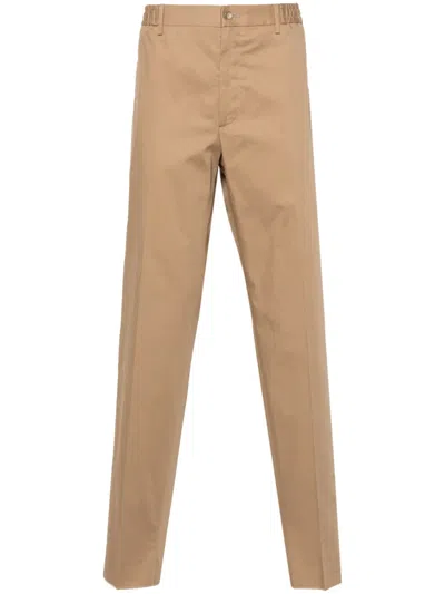 Tagliatore P-garcon Tapered Trousers In Neutrals