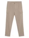 Tagliatore P-lang14 Trousers In Brown