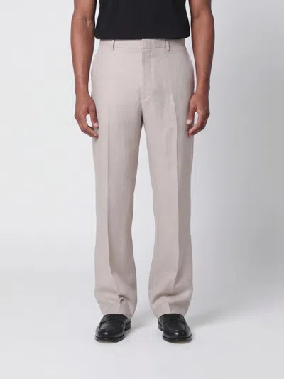 Tagliatore Pants Men Color Beige In Gray