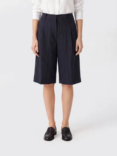 Tagliatore Pants Woman In Blue