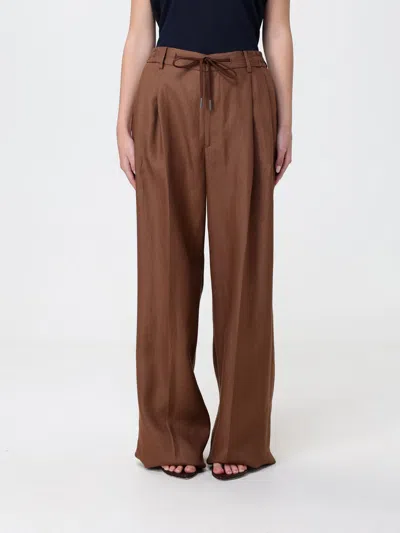 Tagliatore Pants Woman In Brown